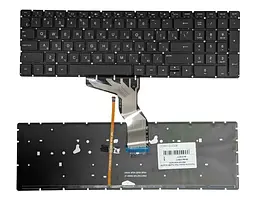 Клавіатура для ноутбука HP Pavilion (15-ab) з підсвічуванням (Light), Black, (No Frame) - мініатюра 2