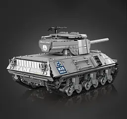 Конструктор танк М36 на радіокеруванні Mould King Jackson Tank Destroyer Technik військова техніка для дорослих та дітей 1057 деталей - мініатюра 3
