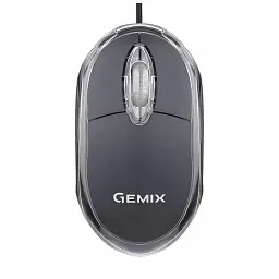 Мишка Gemix GM105 USB black (GM105Bk)