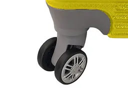 Валіза дорожня велика L Carbon 0508 пластикова Жовтий