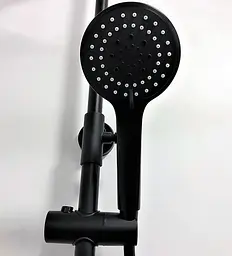 Душова система Dusel Lacio Black Matt (231355000), Чорний матовий - мініатюра 7