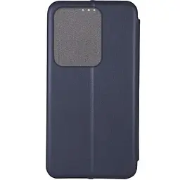 Шкіряний чохол-книжка Classy для ZTE Blade V50 Vita Темно-синій - мініатюра 2