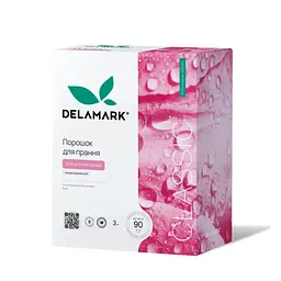 Безфосфатний пральний порошок Delamark Royal Powder Baby Ромашка 3 кг