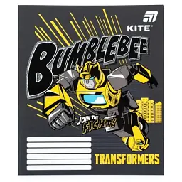 Зошит Kite Transformers, 12 аркушів, клітинка (TF26-232), в асортименті - мініатюра 7