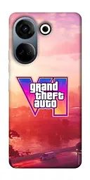 TPU чохол Demsky GTA VI Vice City для TECNO Camon 20 Pro (CK7n)