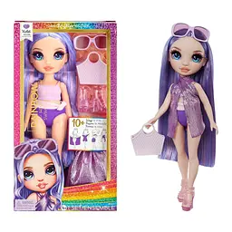 Лялька дитяча Віолетта Rainbow High 507314 серії Swim Style з аксесуарами