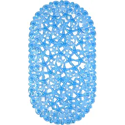 Килимок для ванної Eco Fabric Морська зірка 68х37 см прозоро-синій (6837-006)