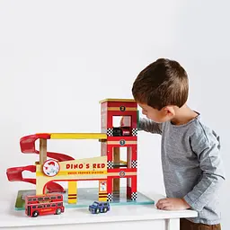 Ігровий набір Le Toy Van Dino's Toy Garage Гараж Діно (TV450) - мініатюра 4