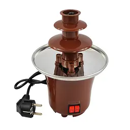 Шоколадний фонтан Фондю Mini Chocolate Fondue Fountain Домашня міні - фондюшниця - мініатюра 3