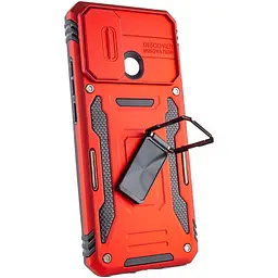 Ударостійкий чохол Camshield Army Ring для Xiaomi Redmi 10C Червоний / Red - мініатюра 3
