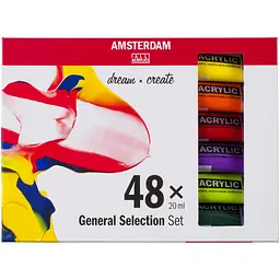 Набір акрилових фарб Amsterdam General Selection 48х20 мл Royal Talens (8712079451073) - мініатюра 2