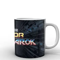 Кухоль GeekLand Тор Thor Main logo Ragnarok TH.02.036 330 мл білий - мініатюра 3
