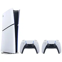 Ігрова приставка Sony PlayStation 5 Slim Digital Edition 2 геймпади Dualsense