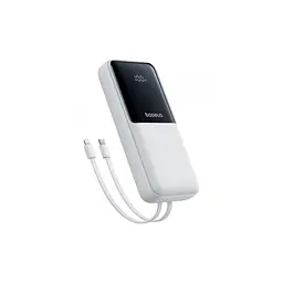 Батарея універсальна Baseus Lipow 20000mAh 22,5W PD, QC/3.0, White (P10079102213-00) - мініатюра 3