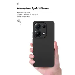 Чохол до мобільного телефона Armorstandart ICON Xiaomi Redmi Note 14S 4G Camera cover Black (ARM82008) - мініатюра 7