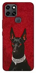 TPU чохол Demsky Premium doberman для Infinix Smart 6