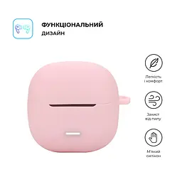 Чохол для навушників Armorstandart Hang Case для Xiaomi Redmi Buds 6 Lite Pink (ARM81089) - мініатюра 2