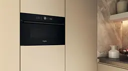 Whirlpool Мікрохвильова піч вбудована, 31л, електронне упр., 1000Вт, гриль, дисплей, чорний - мініатюра 3