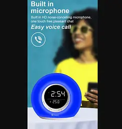 Портативная колонка, часы, будильник Kisonli Q6B Bluetooth 3600mAh 5Вт - мініатюра 10