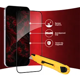 Скло захисне Intaleo Full Glue Apple iPhone 14 Pro Max (1283126542107) - мініатюра 4