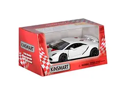 Машинка METR KINSMART 13см білий метал інерц-я 1:38 KT 5359 W