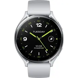 Смарт-годинник Xiaomi Watch 2 Sliver Case With Gray TPU Strap (BHR8034GL) (1025027) - мініатюра 2