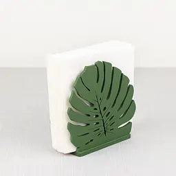 Дерев'яна серветниця VANZA LEAF Monstera lite - мініатюра 7