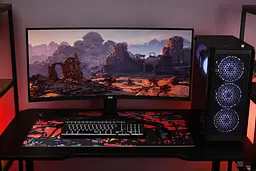 Монітор 2E Gaming 34" G3424B 2xHDMI DP VA 3440x1440 180Hz 1ms NTSC 85% CURVED FreeSync HAS teh0014152 - мініатюра 4
