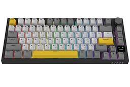 Клавиатура игровая механическая беспроводная Ajazz AK-820B PRO Black RGB Flying Fish Switch Hot-Swap 2.4G/Bluetooth/USB - мініатюра 2