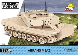 Конструктор COBI танк ЗСУ Abrams 3106 - мініатюра 8