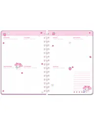 Щоденник на спіралі KITE тверда обкладинка Hello Kitty (HK26-438) - мініатюра 3