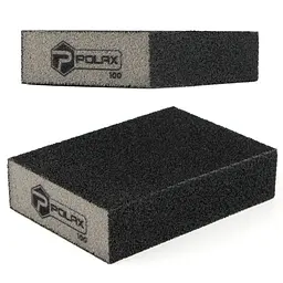 Губка шліфувальна P100 Polax пряма 110х70х25 мм (54-190) - мініатюра 3