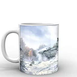 Кухоль GeekLand World of Tanks зима WT.02.013 330 мл білий - мініатюра 3