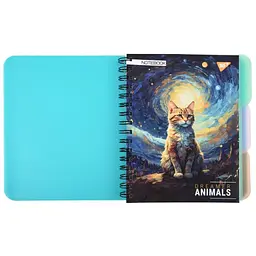 Блокнот Yes А4 Dreamer animals 144 аркуша пластикова обкладинка (681972)