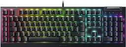 Клавіатура механічна BlackWidow V4 X, 110key, Yellow Switch, USB-A, EN/RU, RGB, чорний Razer teh0013911