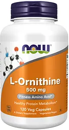 L-орнітин гідрохлорид 500 L-Ornithine 120 капсул
