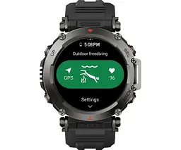Годинник розумний Amazfit T-Rex Ultra Abyss Black W2142EU1N чорний - мініатюра 5