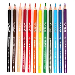 Олівці кольорові Deli EC00300 ColoRun 12 кольорів - мініатюра 2