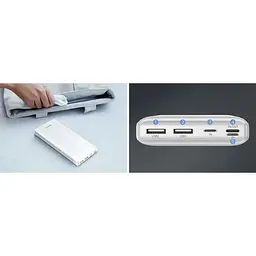 Портативна батарея Baseus Mini JA Fast Charge 30000 mAh PPJAN-C02 White - мініатюра 6