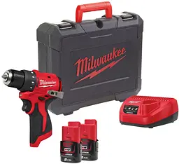 Шурупокрут-дриль акумуляторний M12 BLDDRC-202C 12В Milwaukee teh0025334