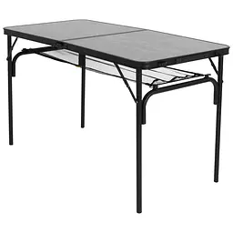 Складний стіл Bo-Camp Northgate 120x60 cm Black/Grey (1404186), Сірий