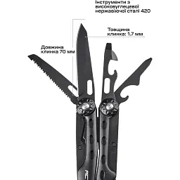 Мультитул Active Ranger Tool Black - мініатюра 5