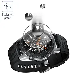 Загартоване захисне скло VSKEY для годинників Samsung Galaxy Watch 46 мм, диаметр 33,5 мм - мініатюра 7