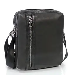 Чоловічий чорний месенджер Tiding Bag S-JMD10-8153 - мініатюра 6
