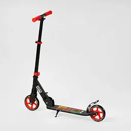 Самокат Best Scooter Rio 68-89х54.5 см Червоно-чорний 000283542 - мініатюра 2