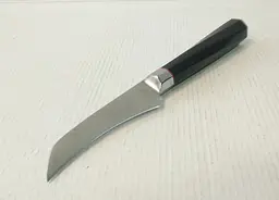 Ніж для чищення овочів Damascus DK-AK 3008 AUS-10 9 см Дамаська сталь 73 шарів - мініатюра 5