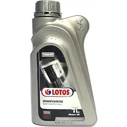 Олива моторна Lotos Semisynthetic SL/CF SAE 10W-40 Acea A3/B4 MB 229.1 VW 501.01 / 505.00, 1 л (188594)