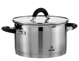 Кастрюля с крышкой Vinzer Progresso Series VZ-89052 1.5 л 16 см - миниатюра 2