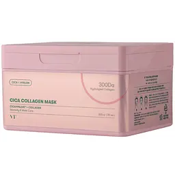 Набір зміцнювальних тканинних масок для обличчя VT Cosmetics Cica Collagen Mask 30 шт. 350 г (VTC070)