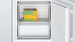 Холодильник Bosch вбудований 177x55x55 холодильне відділення 199 л морозильне відділення 69 л 2 двері A+ ST білий (KIV87NS306) - мініатюра 4
